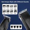 Suttik Professional Hair Clipper and Trimmer Set, Barber Clippers Set for Men Professional Kit, Beard Trimmer Haircut Kit, Cordless Clippers for Hair Cutting,Black view 4