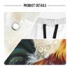 ALAZA Rooster in Vintage Style Barber Cape for Men Women, Waterproof Haircut Apron Beard Shaving Bib Hair Cutting Cloth 55 x 65 Inch view 4