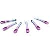 6 Pack Metal Makeup Spatula, Mini Spoon, Beauty Scoop for Facial Cosmetic, Face Mask (Gradient Purple) view 1