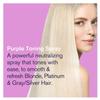 Bold Uniq Blonde Toner Spray & Purple Mask Bundle. Remove Brassy Yellow tones in Blonde, Platinum & Gray/Silver Hair. Paraben & Sulfate Free. Vegan & Cruelty Free. view 2