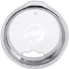 CustomGiftsNow Dog Hair Don't Care - Stainless Steel Double-Wall Insulated 12-Ounce Truck Car Travel Coffee Cup Wine Tumbler Mug with Lid view 2