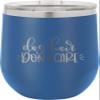 CustomGiftsNow Dog Hair Don't Care - Stainless Steel Double-Wall Insulated 12-Ounce Truck Car Travel Coffee Cup Wine Tumbler Mug with Lid view 1