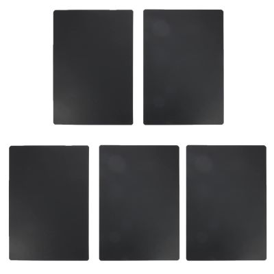 Beaupretty 5pcs Nail Art Palette Professional Color Mixing Plate for Gel Manicure Lightweight and Portable for Nail Salon Artists and Beginners