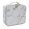 DMCESWFC for/Travel,Waterproof/Dividers/with Handle/Cosmetic Cases Organizer,Professional/Portable/Large Capacity/Makeup Train Cases (White) view 1