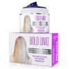 Bold Uniq Purple Heat Protectant Spray & Purple Hair Mask Bundle. formulated for Blonde, Platinum, Ash & Silver/Gray Hair. Banish Yellow tones.Paraben & Sulfate Free. Vegan & Cruelty Free. view 3