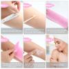Maitys Wax Strips, 400 Pieces Non Woven Hair Removal Wax Facial and Body Waxing Strips Bikini Wax Strip Paper for Women and Men (Pink) view 4