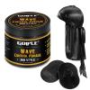 Natural Wave Pomade for Men Strong Hold, Easy Wash 360 Wave Training Hair Cream, Waves Grease for Men Promotes Layered Waves, Moisture, Control & Shine (Wave Pomade+Wave Brushes*2+ Silky Durag) view 1