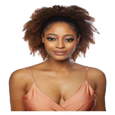 Mane Concept Yellowtail Synthetic Wrap & Tie Ponytail - YTFR01 KINKY FRO (OM30)