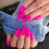 SHEBANAILS 90s GLOW Collection Nail Powder Variety Kit - 9 colors - 1/4oz each - Acrylic Powder for Nails Extension DIY Nail Manicure - Use For Both Dip And Acrylic Application - Neon - Glow view 3