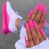 SHEBANAILS 90s GLOW Collection Nail Powder Variety Kit - 9 colors - 1/4oz each - Acrylic Powder for Nails Extension DIY Nail Manicure - Use For Both Dip And Acrylic Application - Neon - Glow view 4