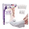 6Pairs Hand Foot Peel Mask Set, Foot Peeling Mask for Dry Cracked Foot Care Hydrating, Foot Peel Exfoliating Feet Peeling Masks 4pcs + hand peel masks, for Women Remove Dead Skin Hand Foot Masks view 1