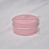 30pcs 5/10/15/20/30/50g Rosegold Round Empty Silver Aluminum Tin Spice Candle Jars Cosmetic Lip Balm Container Refillable Bottle (Pink-50g) view 1