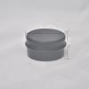 30pcs 5/10/15/20/30/50g Rosegold Round Empty Silver Aluminum Tin Spice Candle Jars Cosmetic Lip Balm Container Refillable Bottle (Black-30g) view 1