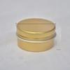 30pcs 5/10/15/20/30/50g Rosegold Round Empty Silver Aluminum Tin Spice Candle Jars Cosmetic Lip Balm Container Refillable Bottle (Gold-30g) view 1