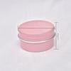 30pcs 5/10/15/20/30/50g Rosegold Round Empty Silver Aluminum Tin Spice Candle Jars Cosmetic Lip Balm Container Refillable Bottle (Pink-30g) view 1