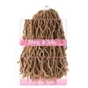 14 Inch Soft Locs Crochet Hair 6 Packs Short Straight Pre-looped New Faux Locs Crochet Hair, 27#(Honey Blonde) view 4