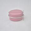 30pcs 5/10/15/20/30/50g Rosegold Round Empty Silver Aluminum Tin Spice Candle Jars Cosmetic Lip Balm Container Refillable Bottle (Pink-10g) view 1