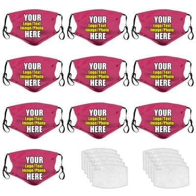 10 PCS Custom Face Mask Custom Masks Wholesale Face Masks Wedding Face Mask Face Mask Custom Logo Mask Personalized Face Mask Bulk Face Mask Set