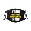 10 PCS Custom Face Mask Gift Set Made In Usa Double Layer Breathable Unisex Women Men Kids Adults view 2