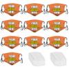 10 PCS Custom Face Mask Custom Masks Wholesale Face Masks Wedding Face Mask Face Mask Custom Logo Mask Personalized Face Mask Bulk Face Mask Set view 1