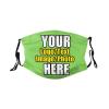 10 PCS Customized Cotton Face Mask Unisex Women Men Kids Adults view 2