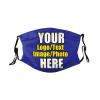 10 PCS Customized Cotton Face Mask Unisex Women Men Kids Adults view 2