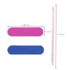 100 PCS Nail Sticks, 100 PCS Mini Nail Files Double Sided Nail Buffer, Nail Care Sticks, Cuticle Manicure and Pedicure Stick for Fingernail, Cleaning Cuticle Stick - Pink view 2