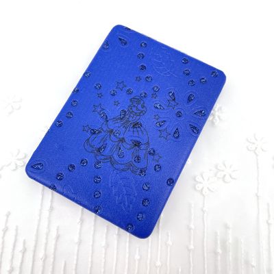 12 Pcs Sweet 15 Quinceanera Bling Compact Mirror Square Pu Leather Makeup Mirror Recuerdos De Bautizo First Communion Mis Aos for Party Favors (Royal Blue)