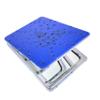 12 Pcs Sweet 15 Quinceanera Bling Compact Mirror Square Pu Leather Makeup Mirror Recuerdos De Bautizo First Communion Mis Aos for Party Favors (Royal Blue) view 3