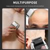 DSP Electric Razor for Men - 2 in 1 Bald Shaver with 2 Foil Head and Precision Trimmer - Rechargeable 3-Speed Barber Shaver with LED Digital Display (Silver) view 2