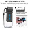 DSP Electric Razor for Men - 2 in 1 Bald Shaver with 2 Foil Head and Precision Trimmer - Rechargeable 3-Speed Barber Shaver with LED Digital Display (Silver) view 4