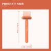 Beaupretty 2pcs Hair Brush Cleaner Rake Essential Tool for Thoroughly Cleaning Hair Combs Lightweight and for Home and Travel Use and Colors view 2