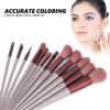13pcs Complete Makeup Brush Set, Eye Shadow Powder Blusher Brush Cosmetic Brush Set() view 3