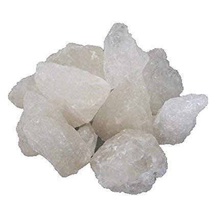 AZAZ NEERAJ- Natural Alum Stones Fitkari Phitkari Fitakri stone For Water purification, vastu, shaving, skin, teeth, plants- 200 Gm