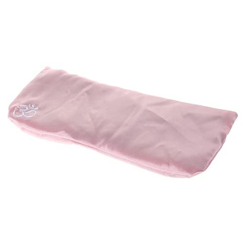 GOMMER Yoga Eye PillowSilkCassia Seed Lavender Massage Relaxation MaskAromatherapy Eye Pillow for Home Fitness (Color : Pink)