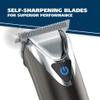 Wahl Stainless Steel Lithium Ion 2.0+ Slate Beard Trimmer for Men - Electric Shaver, Nose Ear Trimmer, Rechargeable All in One Men's Grooming Kit (Pack of 6) view 3