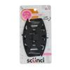 Scunci by Conair No-Slip Grip Thick Hair, Large Hair Claw Clip, 4.25 Large Jaw Clip, Black, Packaging may vary (1, count) view 1