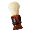 Dscosmetic Plisoft Boar Bristle Hair Shaving Brush for Men,22mm Soft and Good Backbone Hair Knot with Amber Resin Handle view 2