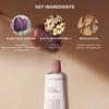 SERUMKIND Black Blossom Hand Serum - Nourishing Hand Cream for Dry, Cracked Hands with Black Tulip Powder - Smoothen and Soften Rough Skin Texture  Vegan, Cruelty Free - 1.69oz. view 3