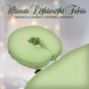 LONDON LINENS Microfiber Face Rest Cradle Covers - 4 Pieces (4, Sage Green) view 4