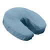 LONDON LINENS Microfiber Face Rest Cradle Covers - 4 Pieces (4, Blue) view 1