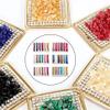 OP DIY Crafts Nail Art Decoration Broken Glass Stones UV Crystal Epoxy Resin Filler T125 (Color : 1) view 2