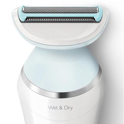 BRL130 Replacement Head Compatible with Philips SatinShave Advanced Women's Electric Shaver BRL140 BRL130 Wet and Dry Ladyshave Replacement Foil and Blade Philips Trimmer Razor Foil and Cutter (Blue)