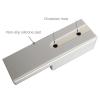 Dscosmetic Safety Razor Stand holder Matt Silver Aluminum Alloy Holds 3 Razors Cnc Machined view 3