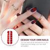 Beaupretty Valentine's Day Nail Art Decoration Heart Glitter Nail Sequins for Parties Makeup and Creative Crafts view 4
