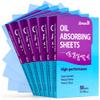High-Performance Oil Absorbing Sheets for Face - 6 pack (300 sheets) - Makeup Friendly Blotting Papers for Oily Skin - Oil Blotting Sheets for Face view 1