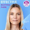 High-Performance Oil Absorbing Sheets for Face - 6 pack (300 sheets) - Makeup Friendly Blotting Papers for Oily Skin - Oil Blotting Sheets for Face view 2