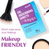 High-Performance Oil Absorbing Sheets for Face - 6 pack (300 sheets) - Makeup Friendly Blotting Papers for Oily Skin - Oil Blotting Sheets for Face view 4