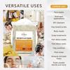 BENTONITE Clay Powder (5 LBS / 80 oz) 100% Natural Cosmetic Grade | 325 Mesh Fine Powder | Facials, Face Mask, Soap Making, Creams & Lotions, Bath Bombs | (5 Pound) view 2