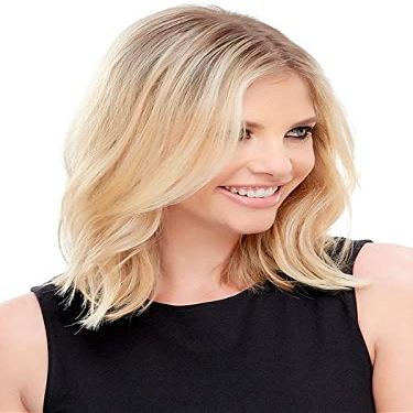 EasiCrowne HD 12" Length Color 27MB Med Red-Gold Shortcake - Easihair Hairpieces Topper Heat Friendly Clip In 1 Piece Monofilament 6.5x2.25" Base Cover Thinning Back Bundle MaxWigs Hairloss Booklet